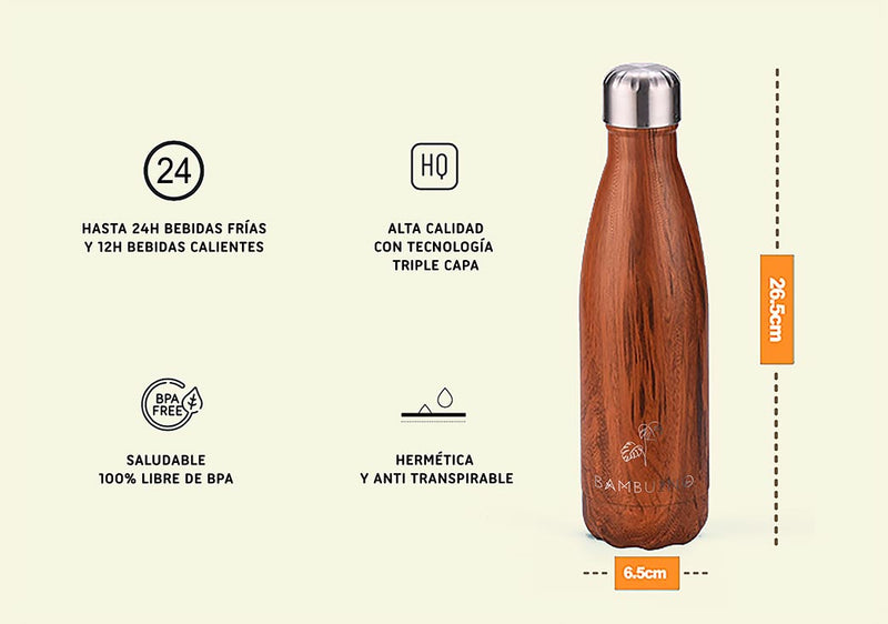 Botella Natura – Bambuino