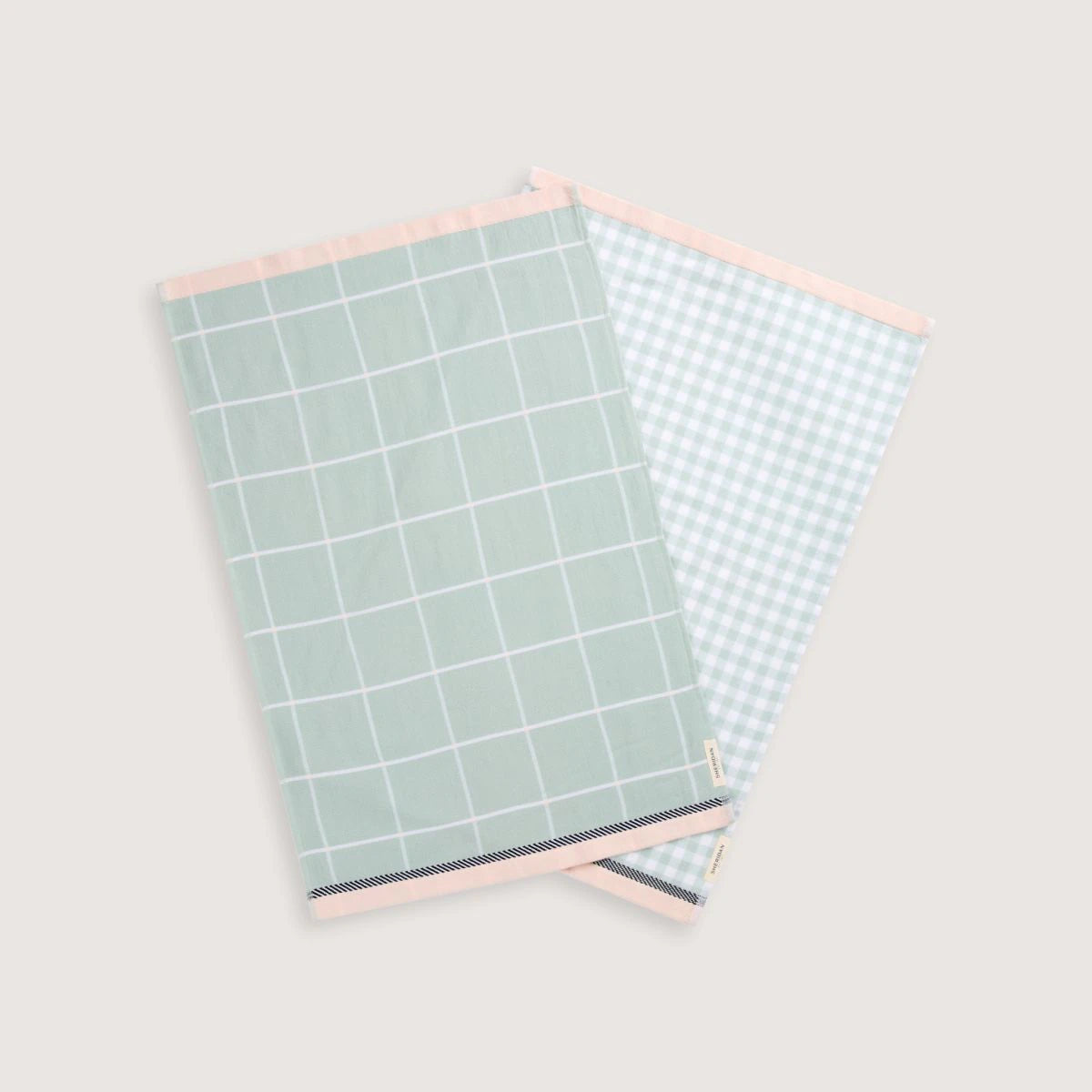 Frama Tea Towel Set Cool Mint - Two Pack by Sheridan