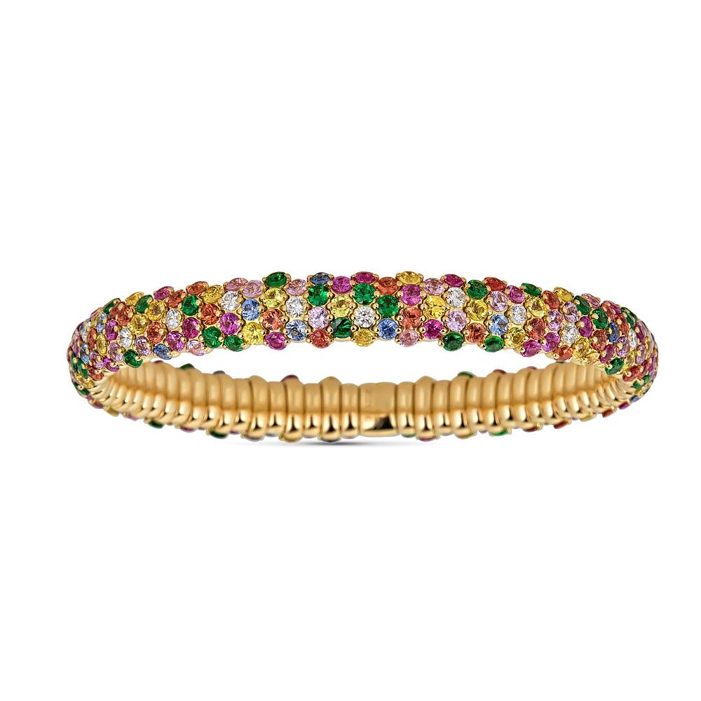 3.07 carat Yellow Sapphire Tennis Bracelet 18 Yellow Gold – Aristides Fine  Jewels