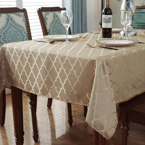 Jacquard Rectangle Tablecloth