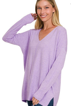 Easily Adored Sweater, Lavender