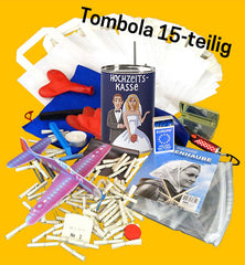 Hochzeits-Tombola mit 15 Preisen