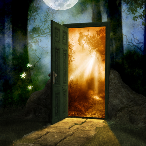 image of a magical doorway