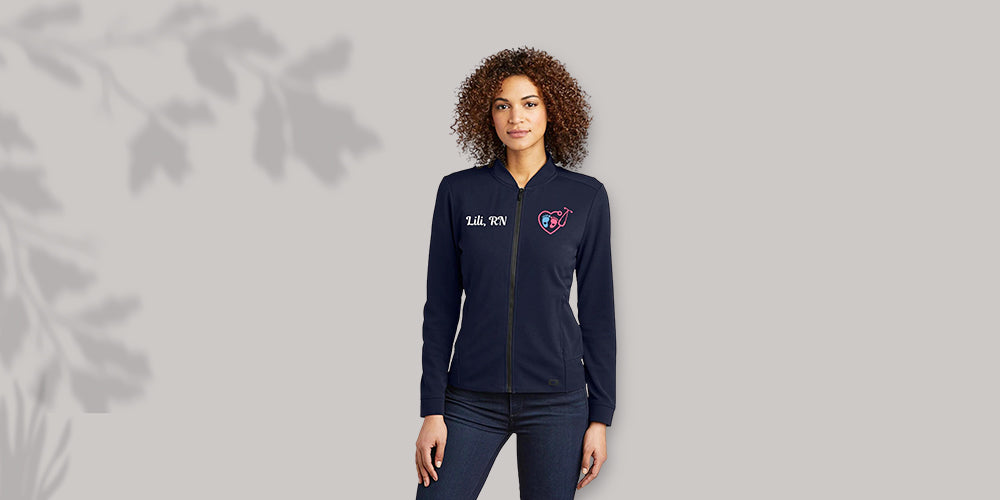 OGIO Women's Personalized Labor and Delivery Nurse Jacket