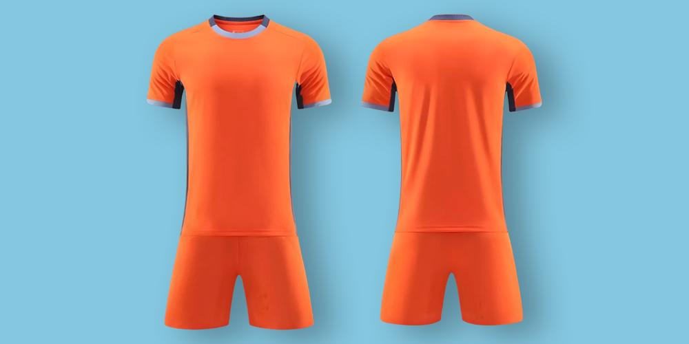Dynamo Orange Men's Custom Soccer Uniform