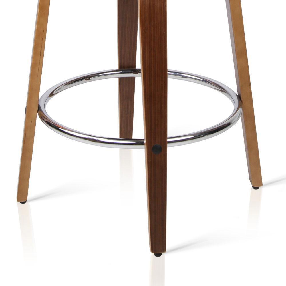 swivel barstool wood