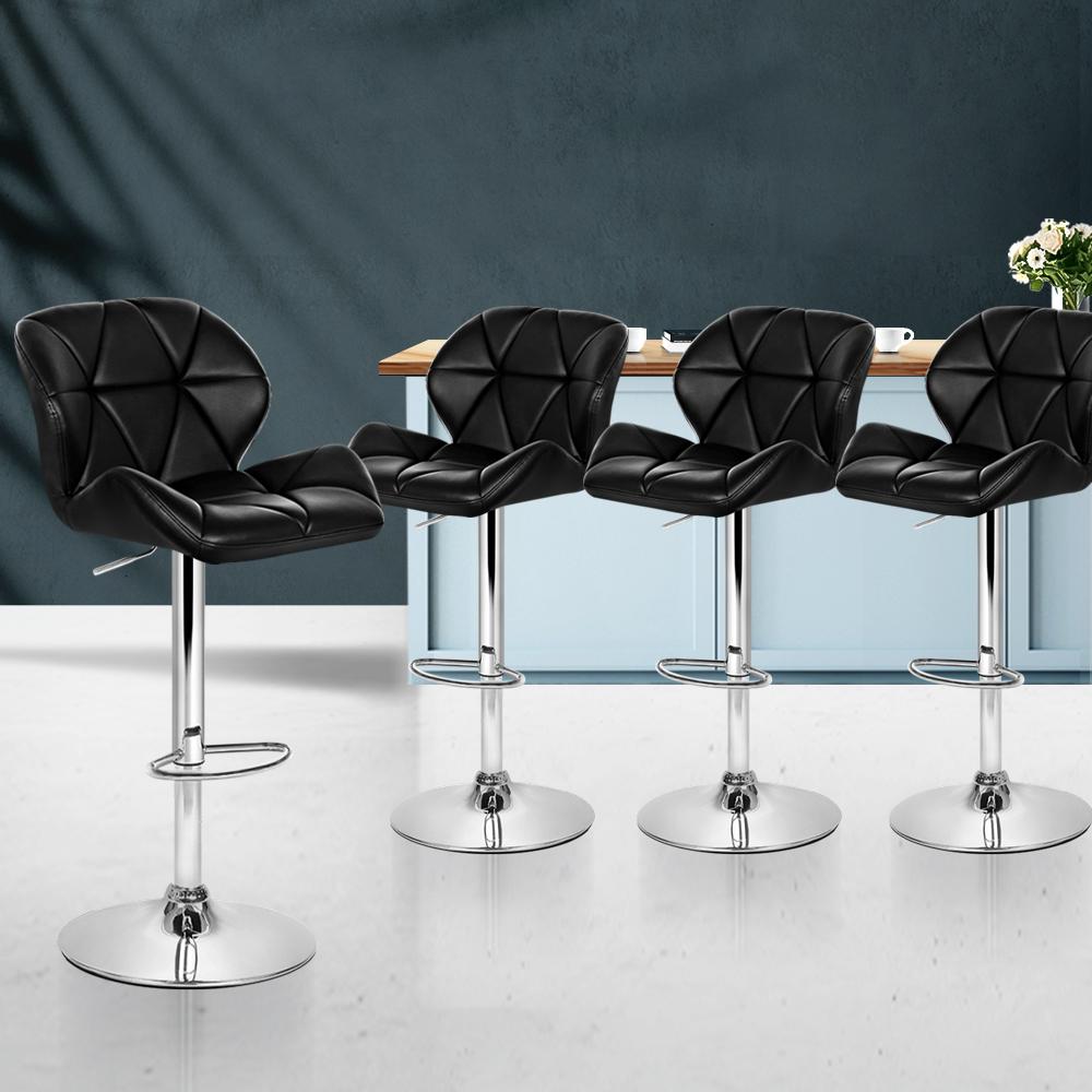 bar stools set of 4 swivel