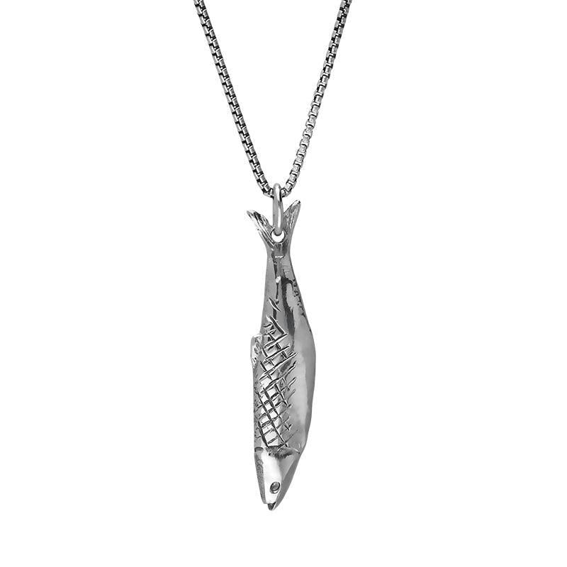 Sterling Silver Emma Stothard Silver Darling Petite Single Pendant