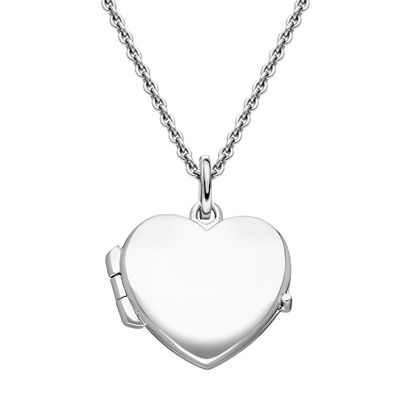 Sterling Silver Heart Keepsake Locket