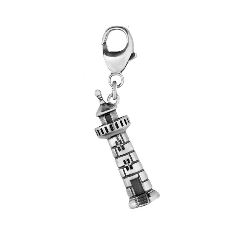 Sterling Silver Regatta Lighthouse Clip Charm