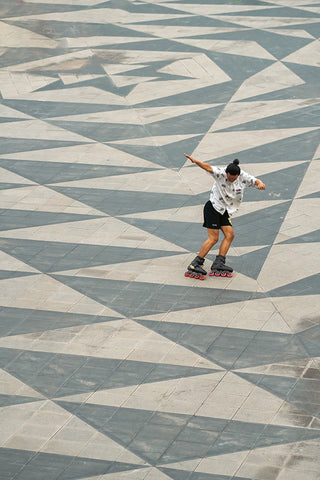 Peter Kambey Patinaje Slalom OmniRoller