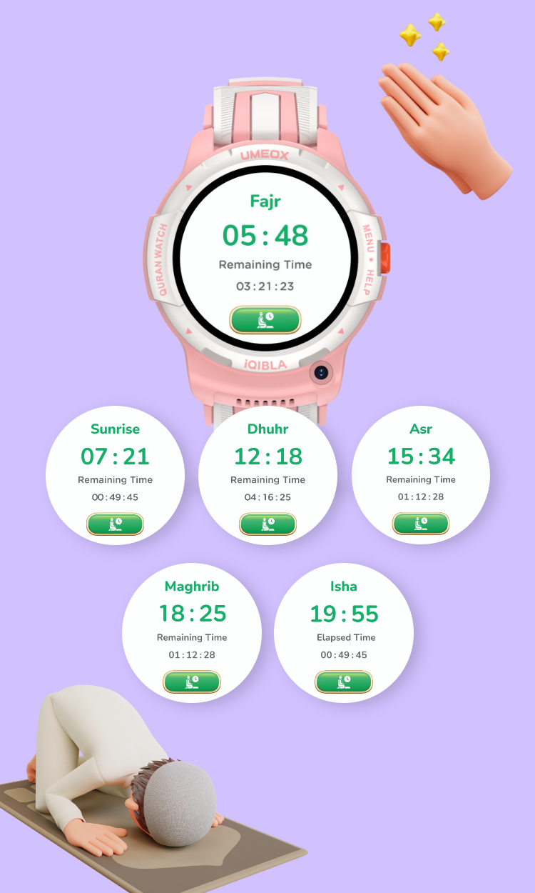 Qwatch M1 Pink