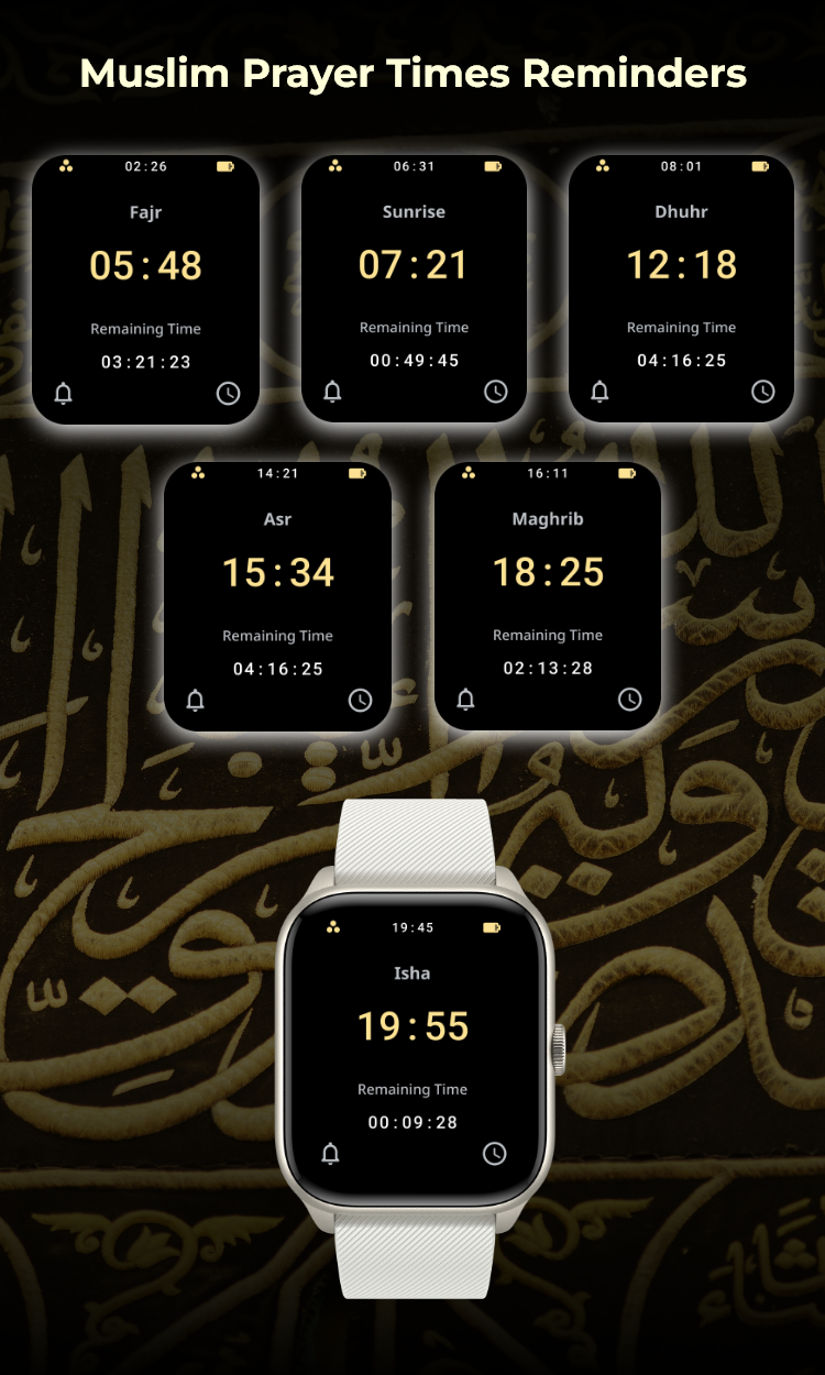 Muslim Prayer Times Reminders