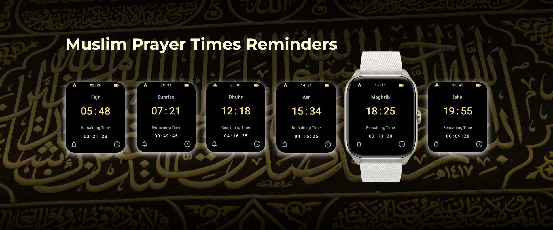 Muslim Prayer Times Reminders