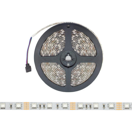 Battery Powered LED RGB Tape Light Kit 5V - 24V DC 3 ft Reel