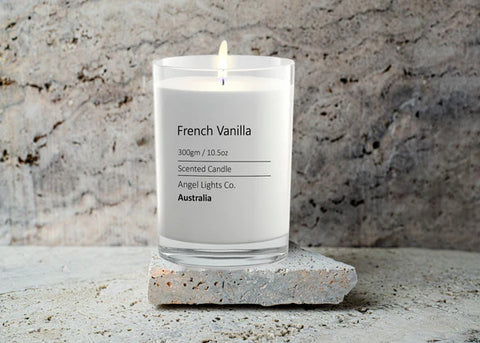 french vanilla scented candle