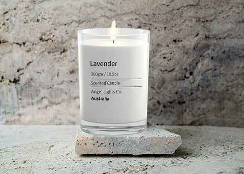 lavender scented candles