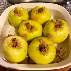 recipe for baked apples with cinnamon and sugar 