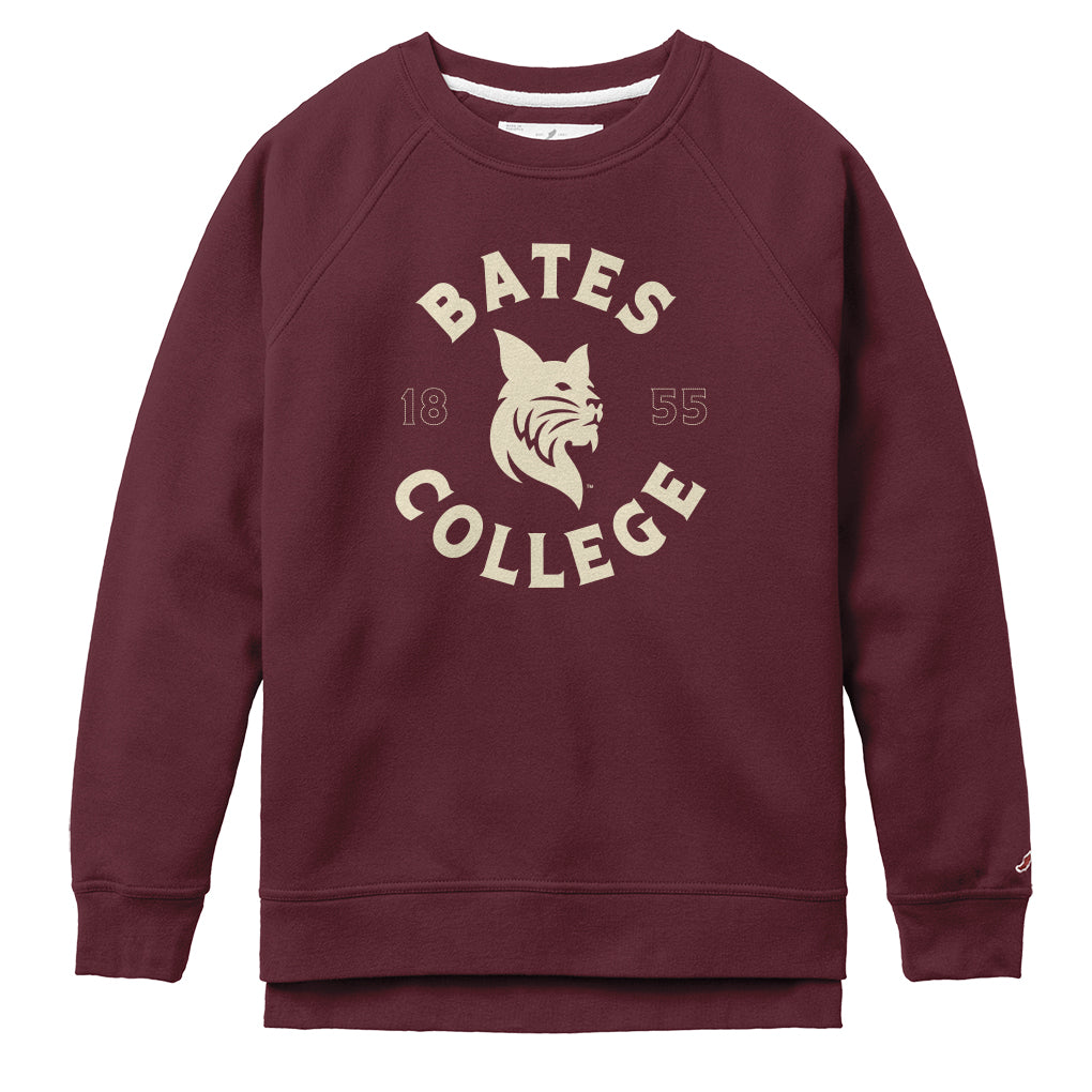 women's college crew neck sweatshirts