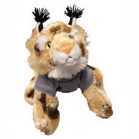 stuffed bobcat toy