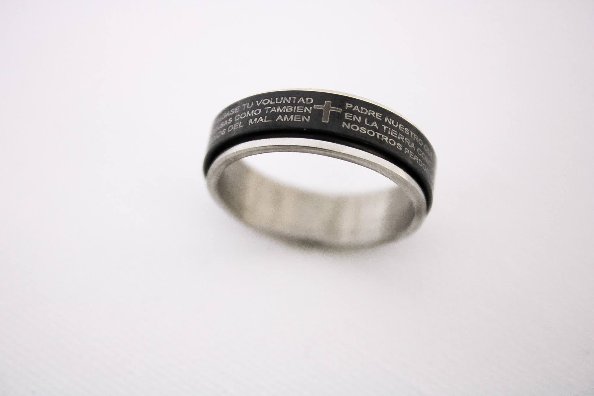 Anillo padre nuestro – Silver Line