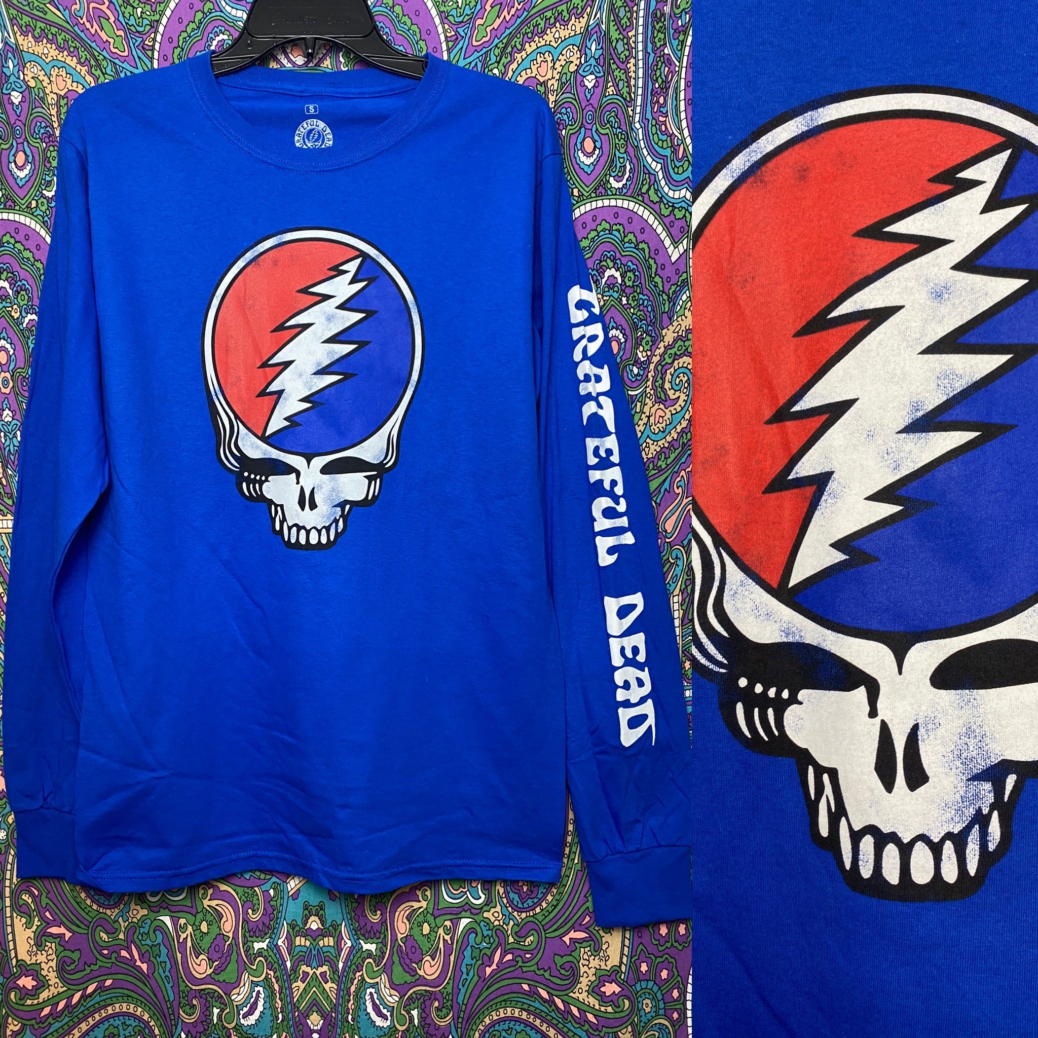 Grateful Dead Stealie Long Sleeve Tee – Deadheads Closet