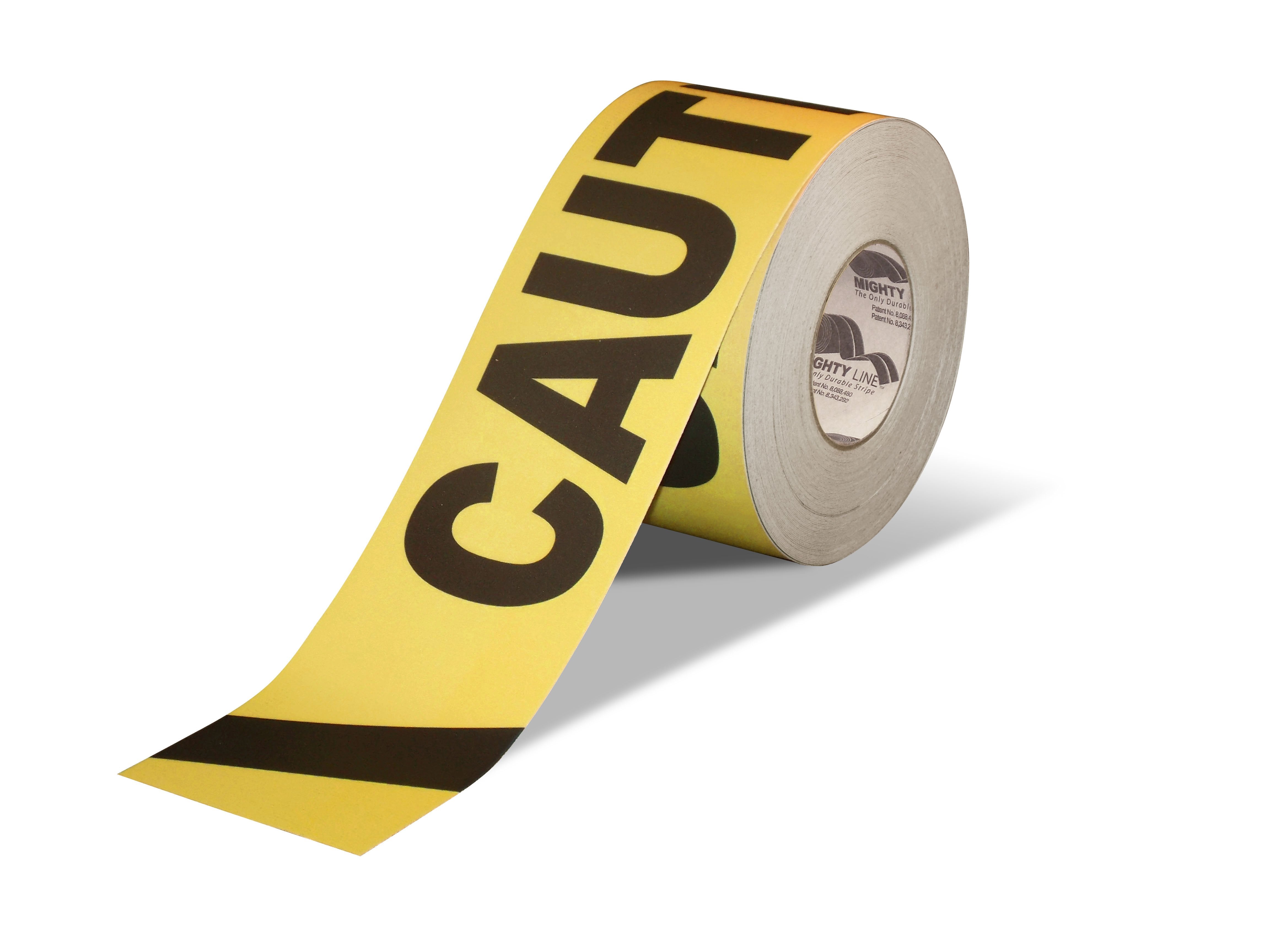 5.5" Wide Caution Floor Tape - 100' Roll