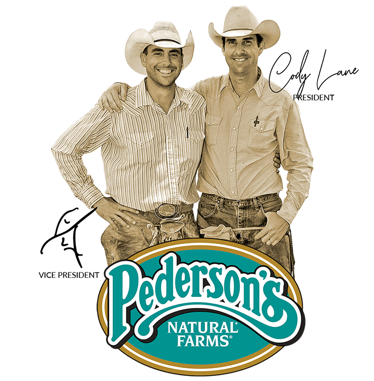 Cody Lane and Neil Dudley from Pederson's Farms