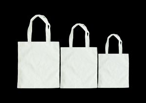 plain white canvas tote bags