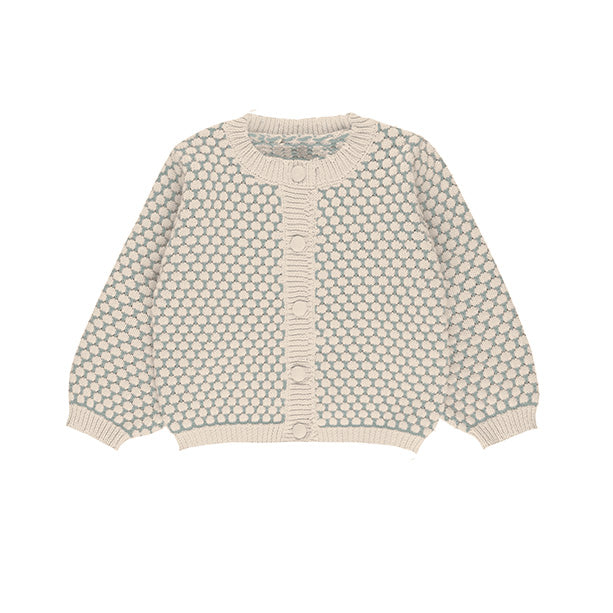 Popcorn Knit Collection - Blue