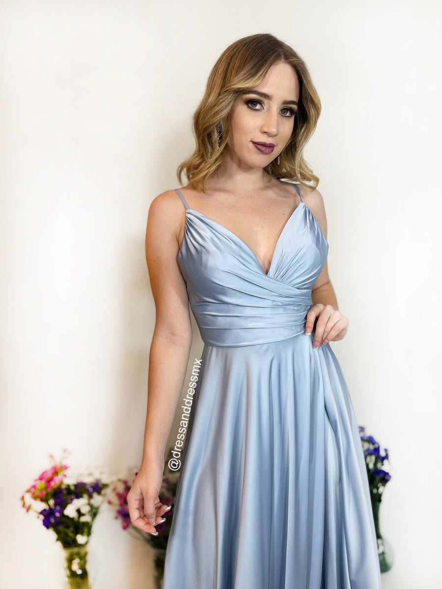 Vestido azul pastel – dress&dress