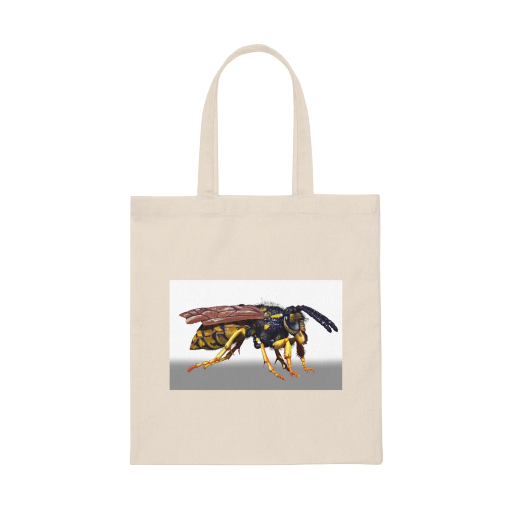 Wasp Canvas Tote Bag