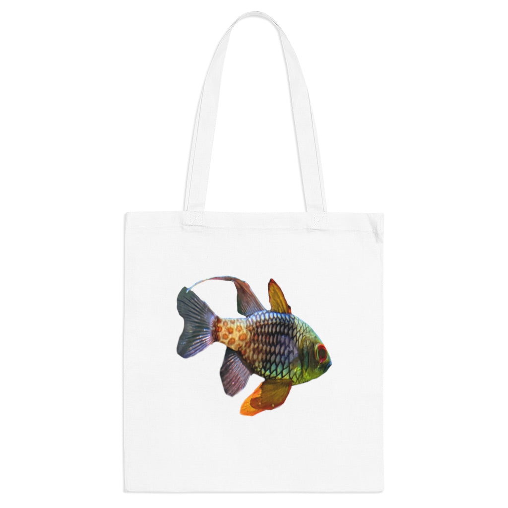 Colored Fish Tote Bag