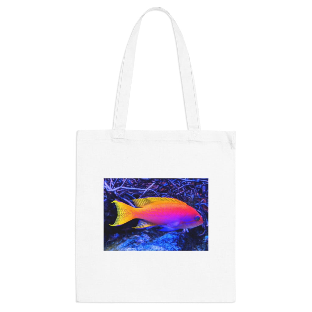 Colored Fish Tote Bag