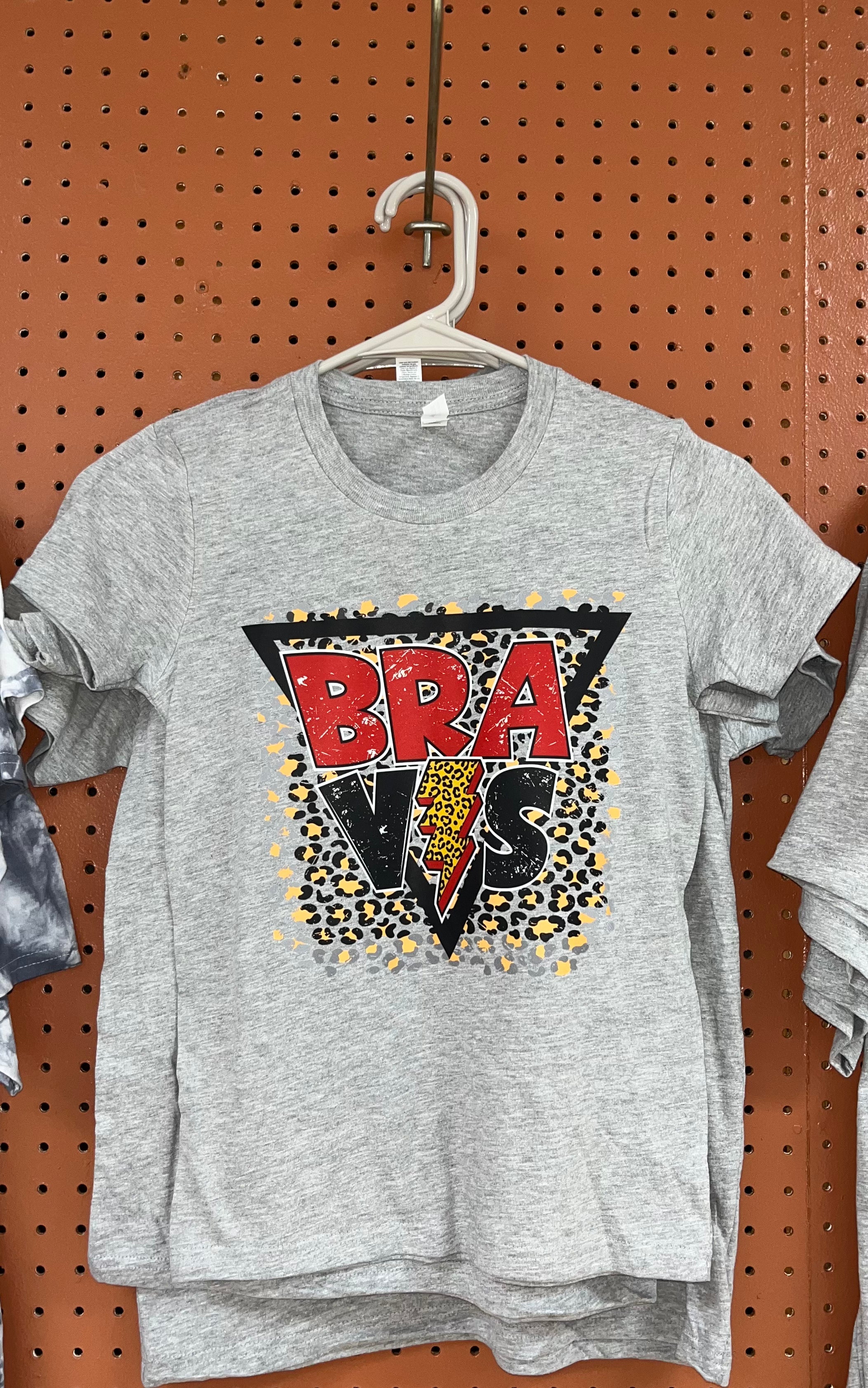 Braves triangle leopard