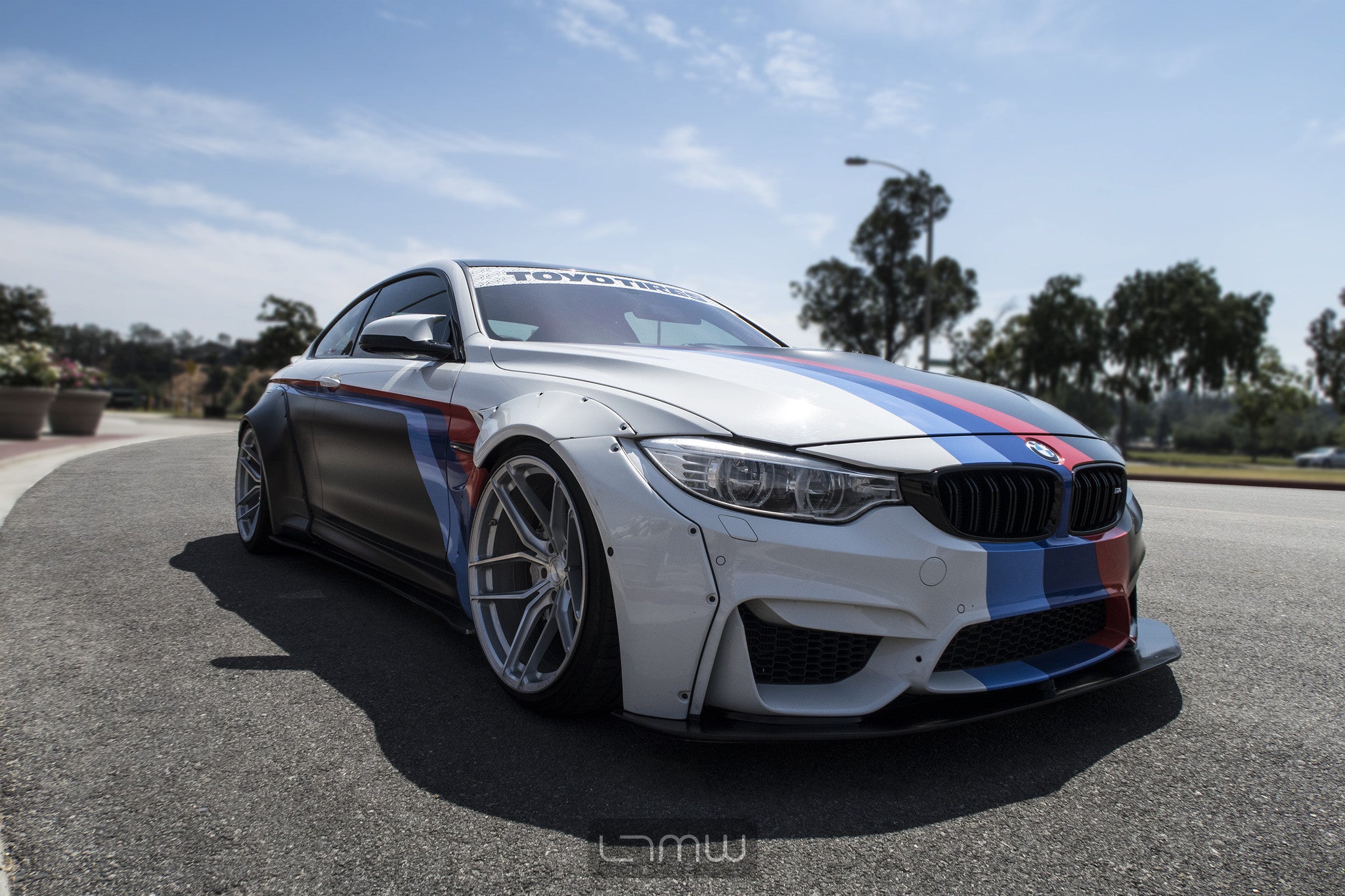 Liberty Walk Widebody Kit provides the aggressive stance and wider profile ...