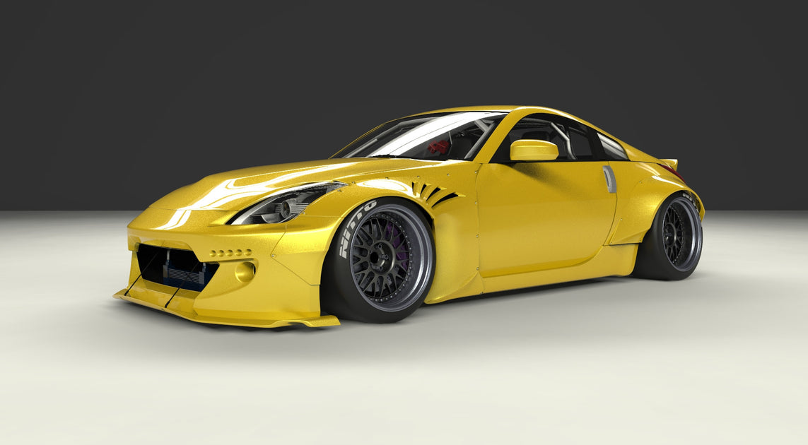 350z rocket bunny kit different colors