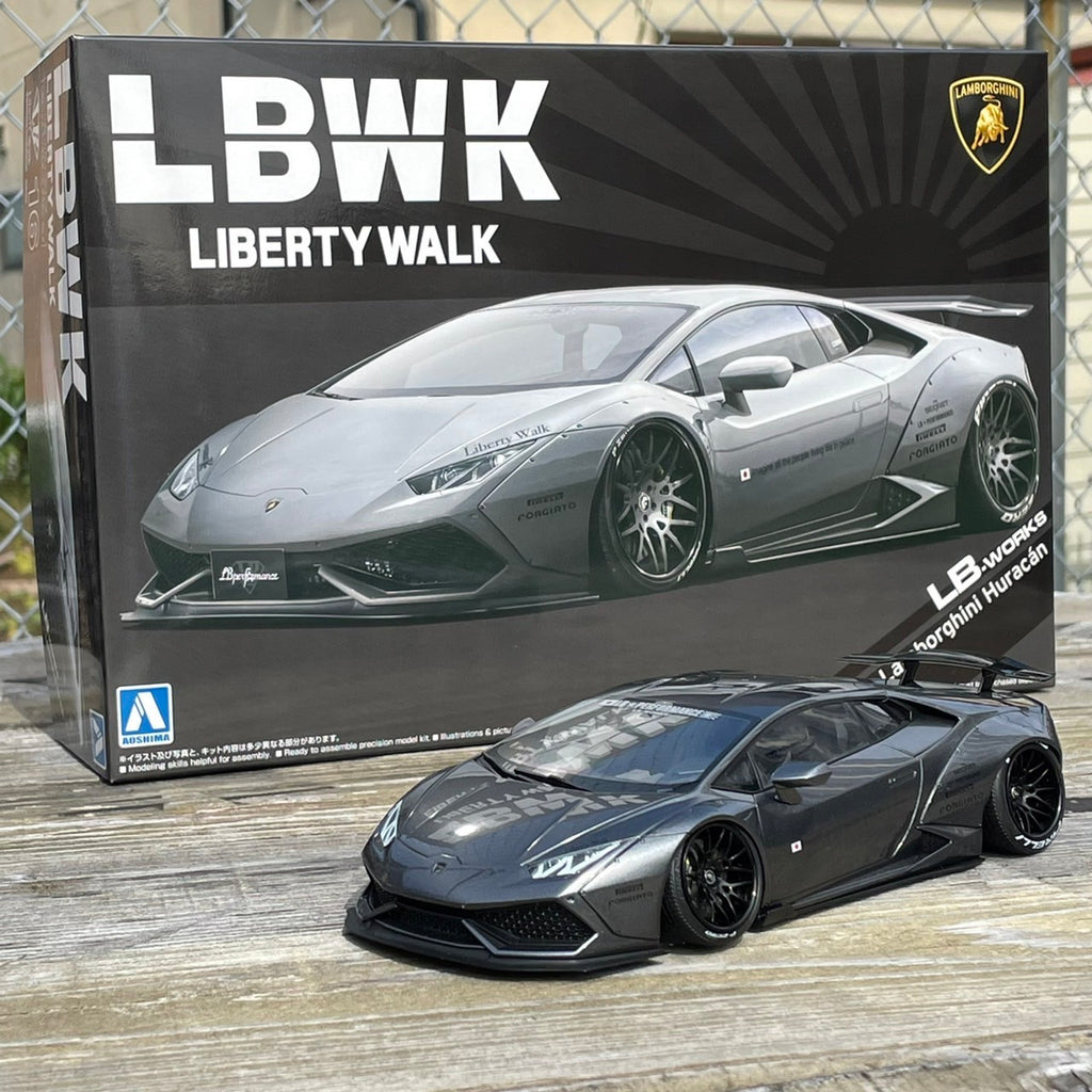 AOSHIMA Plastic model 1/24 LB-WORKS Lamborghini Huracan ver.2