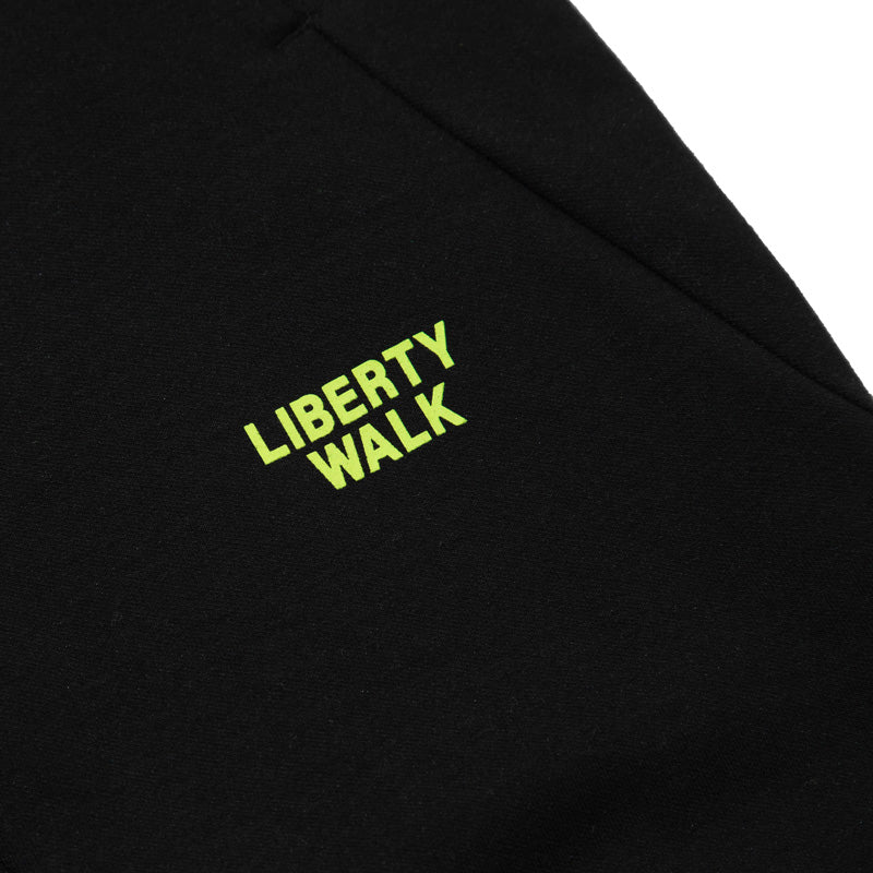 LBWK Reflect Print Sweat Pants Black