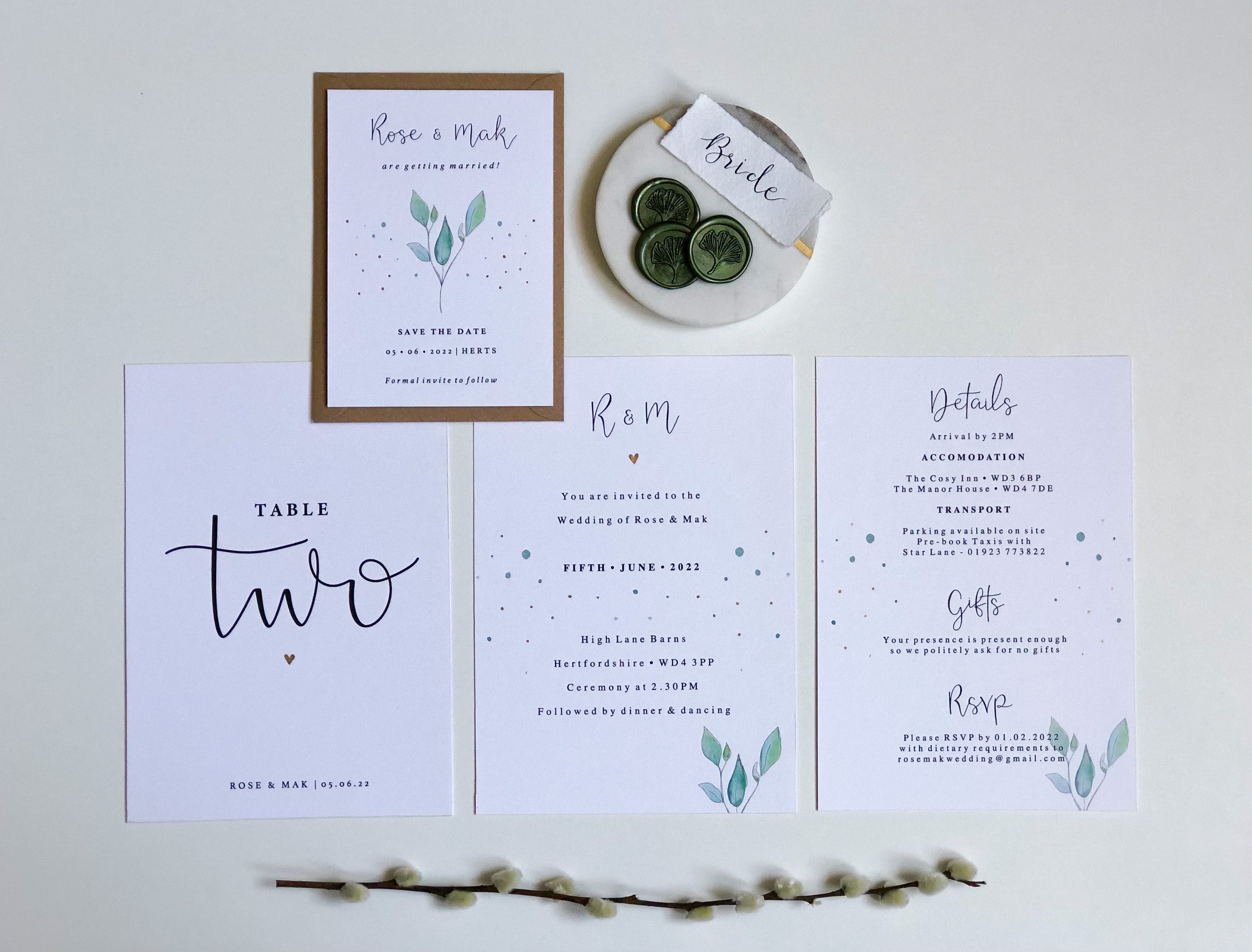 Olive Wedding Collection