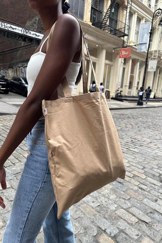 Cream Tote Bag  Brandy Melville Womens Bags & Backpacks - The Wooden Nest