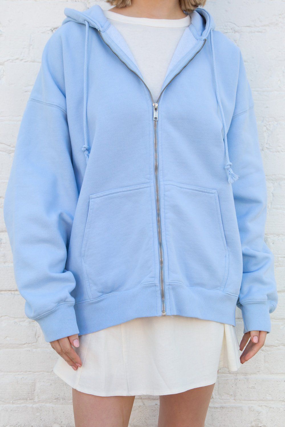 Light Blue Carla Hoodie Netherlands, SAVE 55% 