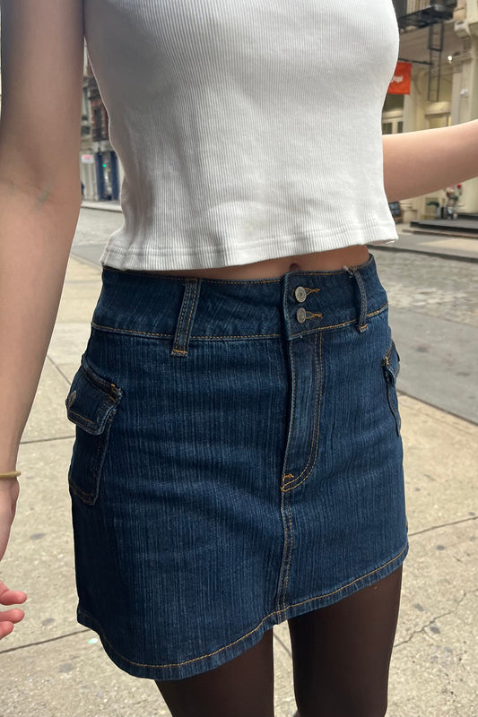 Malia Denim Mini Skirt