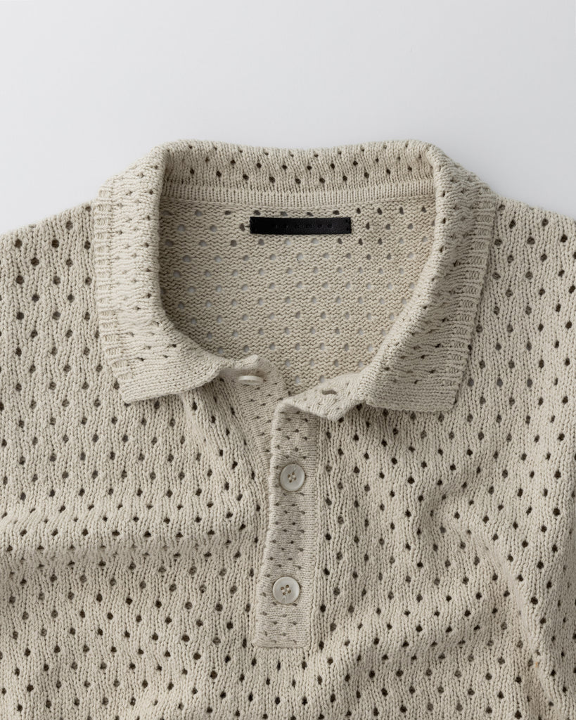 Oversized Knit Polo – Stampd