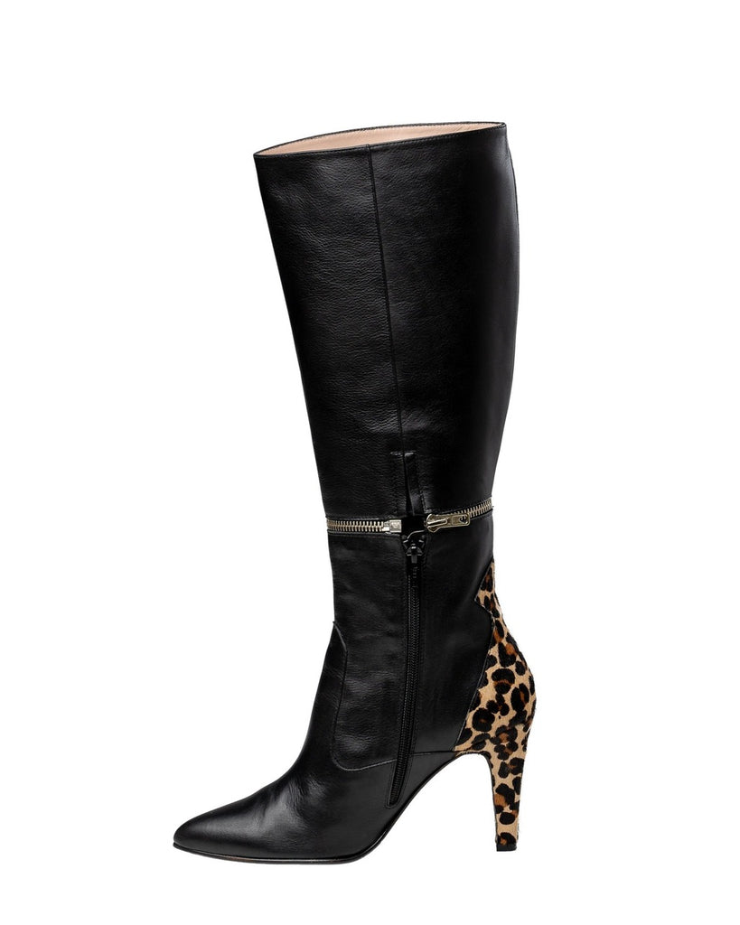 Botas y botín estampado leopardo SAVAGE | Zipper-Boots