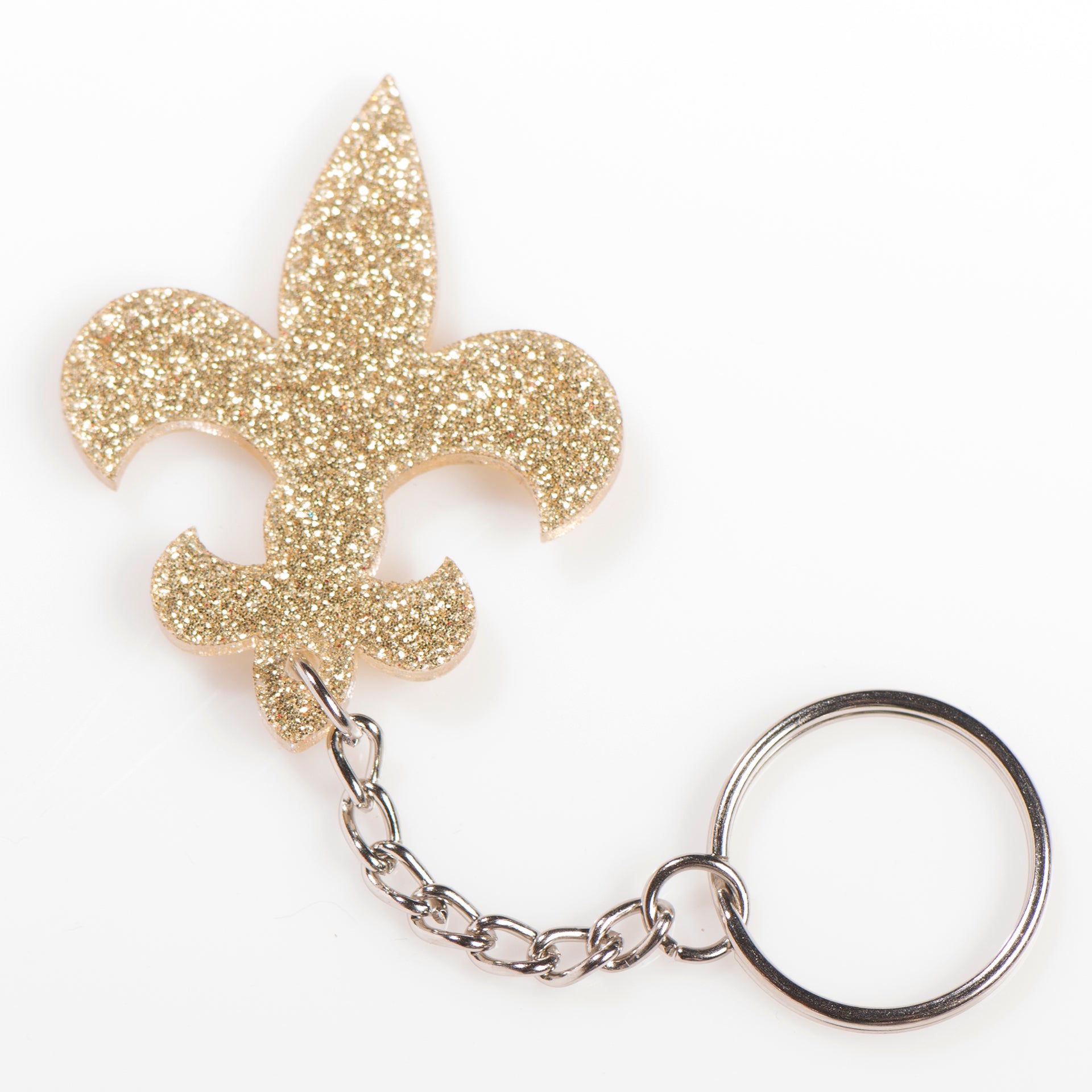 fleur de lis keychain