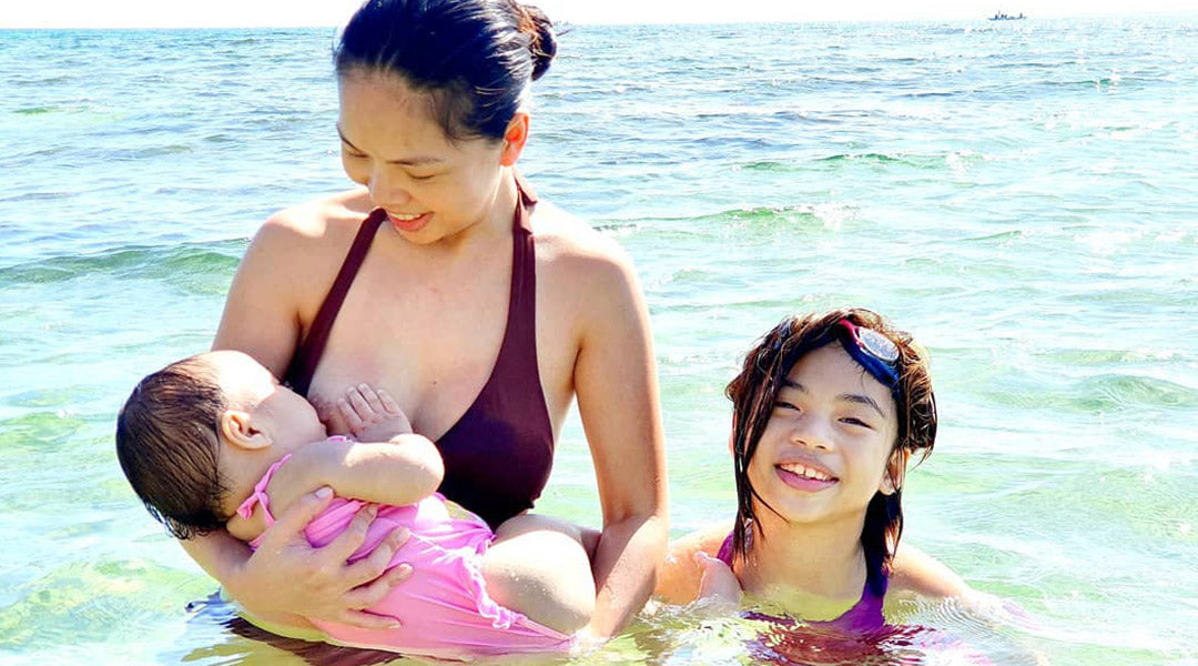 Dr. Rica Cruz is also a mother of two