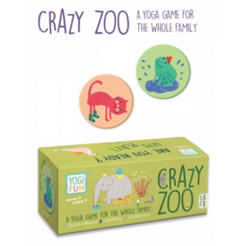 Yogi Fun Crazy Zoo Speed Yoga Game for the Whole Family