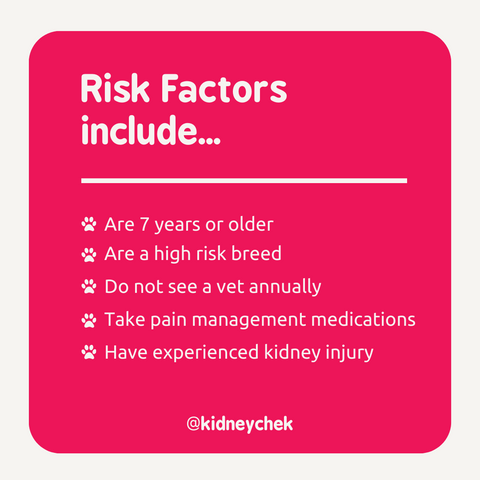 Risk factors of chronic kidney disease