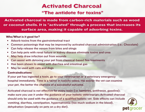 Activated Charcoal at Pet Grocer